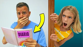 ESPIO EL DIARIO DE MI HIJA GISELE ITARTE VLOGS