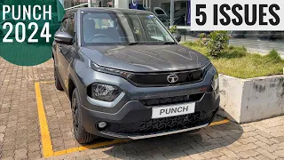 5 Issues in Tata Punch 2024 Model | Tata Punch 2024 Model All Problems | Tata Punch Review 2024