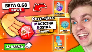 Jak ODBLOKOWAĆ ⚠️ NOWĄ EMOTKĘ *SPECJALNA KOŚĆ* ZA DARMO 🤑 (JAK DZIAŁA) na BETA 0.68 w Stumble Guys!