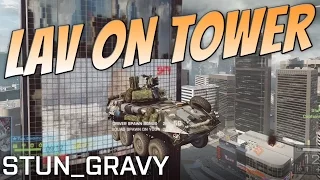 LAV On Shanghai Skyscraper - Battlefield 4