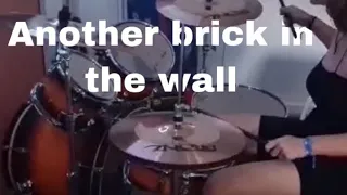 Another brick in the wall - pink floyd | drum cover | Husky hatake