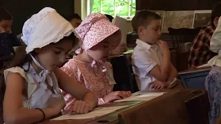 1800s School Day 5/22/18