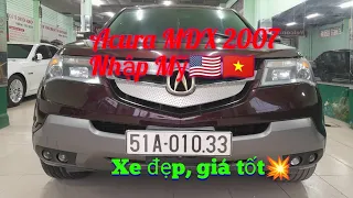 [M Auto] Acura MDX nhập Mỹ, lăn bánh 2008, giá tốt.