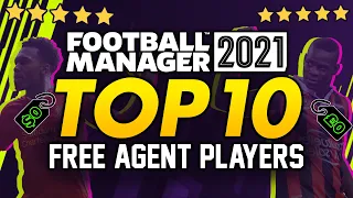 FOOTBALL MANAGER 2021: Top 10 Free Players #FM21