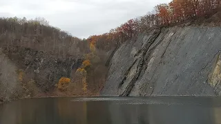 Exploring the "A" hole and the "B" hole in Girardville, Pa.