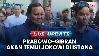 🔴 LIVE UPDATE | Usai Bertemu Ma'ruf Amin, Prabowo-Gibran akan Bertemu Jokowi Malam Ini di Istana