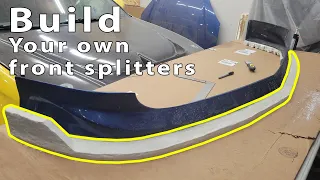 RSX 2023 EP 19 Building a RSX front splitter lips