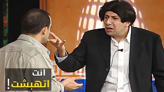 (انت بتعلي صوتك ليه ياض) 😨 هاني رمزي ينفعل على أحمد السقا أثناء التمثيل