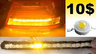 DIY Sequential LED Turn signals for any car.