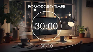 8-Hour Study with me ✨ Pomodoro 30/5 ✨ Music Helps Study Effectively ✨ Focus Station