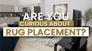 Interior Hacks | Rug placement Guide For Your Living Room