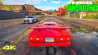 Need for Speed Unbound PS5 Gameplay - Open World Free Roam [4K 60 FPS]