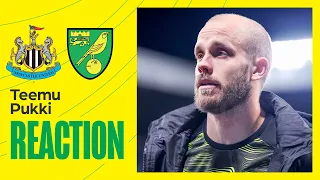 Newcastle United 1-1 Norwich City | Teemu Pukki Reaction