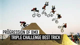 BMX PROGRESSION — BEST TRICK AT THE BMX TRIPLE CHALLENGE - Anaheim 2023