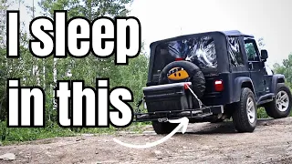 DIY Jeep TJ Stealth Camper Build!