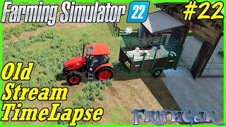 FS22 Timelapse, Old Stream Farm #22: The New Sheep Shed!