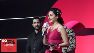 Taapsee Pannu wins Excellence In Acting Award at the GQ Style & Culture Awards 2019