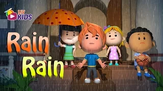 Rain Rain Go Away Come Again Another Day with lyrics | LIV Kids Nursery Rhymes and Songs | HD