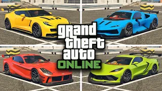 Top 6 Best Sport Cars in GTA 5 Online