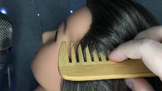 ASMR Hair Brushing Triggers / Tingly Sounds for Relaxation! 💆🏼‍♀️ (No Talking)