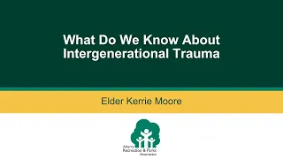 What Do We Know About Intergenerational Trauma