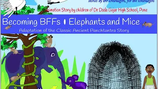 Elephant and Mice - Best Friends Forever, #Panchatantra #Marathi #Scratch #KidsCoding