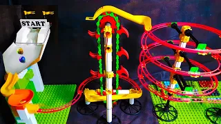 MARBLE RUN with CONTRYBALLS #11 - Elimination Race Mini Tournament - Marble Games