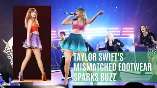 Taylor Swift's Mismatched Footwear Sparks Buzz