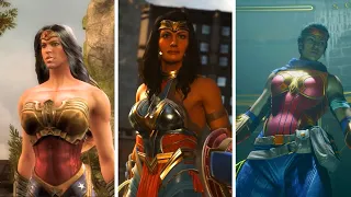 Evolution Of Wonder Woman (2013-2024) - Injustice Series vs Suicide Squad: Kill The Justice League