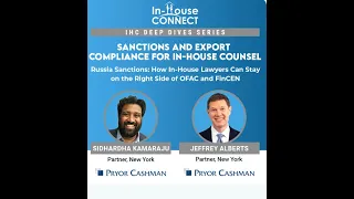 Sanctions And Export Compliance For In-House Counsel Russia Sanctions