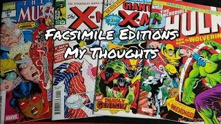 Comic Book Thoughts # 1 - Facsimile Editions