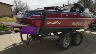 Custom Surf Gate Install 2007 Malibu Wakesetter Surf/Wakeboard Boat