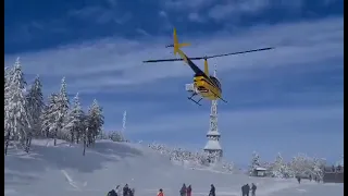 Helikopterem na narty. Skrzyczne