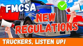 FMCSA Updates | Speed Limiters, Automatic Braking System, New Entry Testing