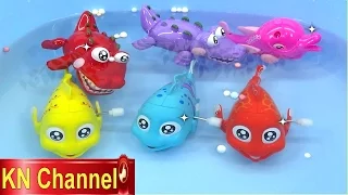 Đồ chơi trẻ em Bé Na Câu Cá tập 9 Cá Hề & Cá Sấu vui nhộn Kỹ năng sống Fishing toy playset Kids toys