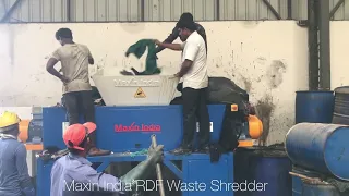 RDF Waste Shredder, RDF Crusher, Cloth Shredder,  #RDFwasteShreddingMachine, #RDFwasteCrusherMachine