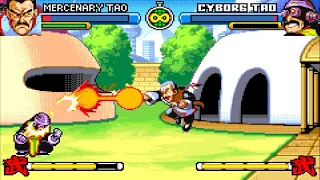 Mercenary Tao vs Cyborg Tao Dragon Ball: Advanced Adventure (Hard Mode)