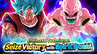 OVER 40 MILLION DAMAGE!!! STR Blue Kaioken Goku EZA vs Kid Buu Spirit Bomb Event | DBZ Dokkan Battle