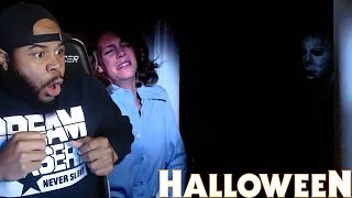 CLASSIC SLASHER FILM TO START IT ALL!! HALLOWEEN (1978) MAJOR FIRST TIME WATCHING | MOVIE REACTION!