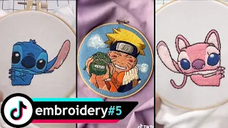 TIKTOK EMBROIDERY ART COMPILATION #5