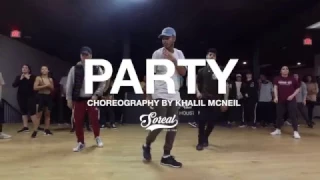 Chris Brown - Party | Khalil Mcneil Choreography @chrisbrown