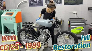 Full Restoration Honda cg125