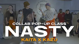 KAITA X KAZU COLLABO POP-UP Class | Tyga, Chris Brown - Nasty  | @JustjerkAcademy