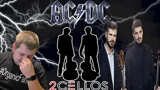 {REACTION TO} 2CELLOS - "Thunderstruck" [OFFICIAL VIDEO] #AC/DC #2Cellos #OrganicFamily