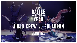 Jinjo Crew vs Squadron | Semifinal | SNIPES Battle Of The Year 2021