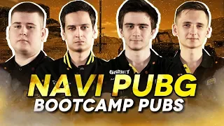 NAVI PUBG bootcamp pubs