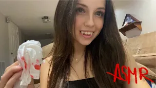 ASMR not-very-smart vampire heals your vampire bite (halloween special)