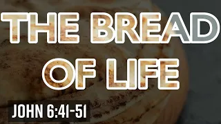 The Bread of Life (John 6:41-51)