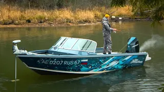 АНОНС! ЛУЧШАЯ РЫБОЛОВНАЯ ЛОДКА - NorthSilver 650 Fish Premium.