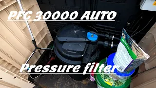 AUTO PFC 30000 Pressure filter cleaning, All pond solutions, On Eco system Koi pond, UK